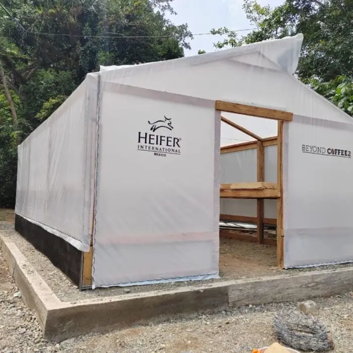 Cuarto de área de secado de café