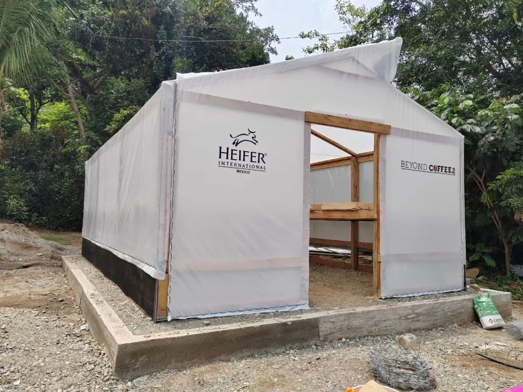 Cuarto de área de secado de café