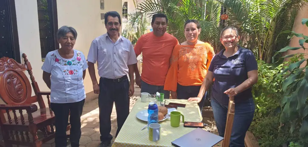 Visita a familia emprendedora